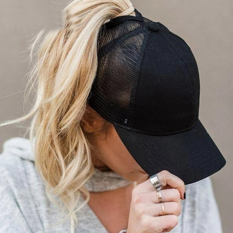 Gorra para cola de cabello